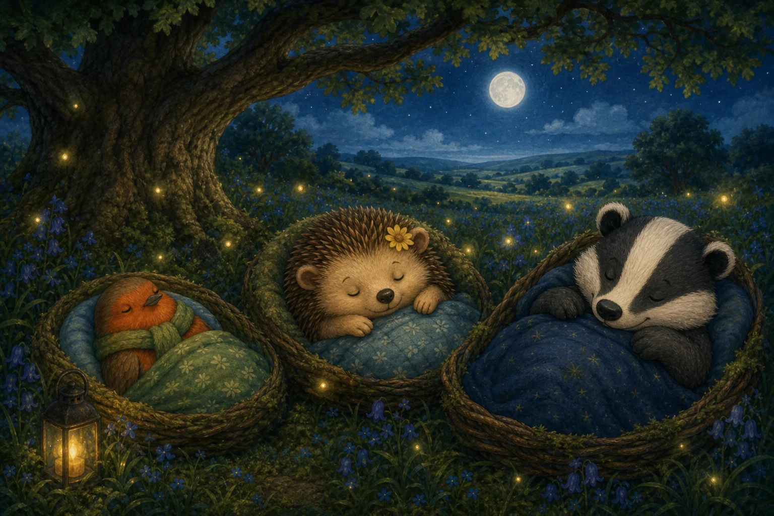 Goodnight in Mossbank Meadow
